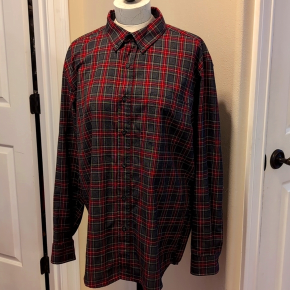 Pendleton Other - Sir Pendleton Grey & Red Tartan NWOT